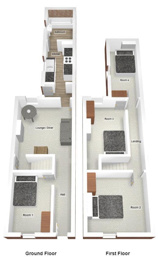 Stoke-on-Trent Boothen House By Yourstays المظهر الخارجي الصورة